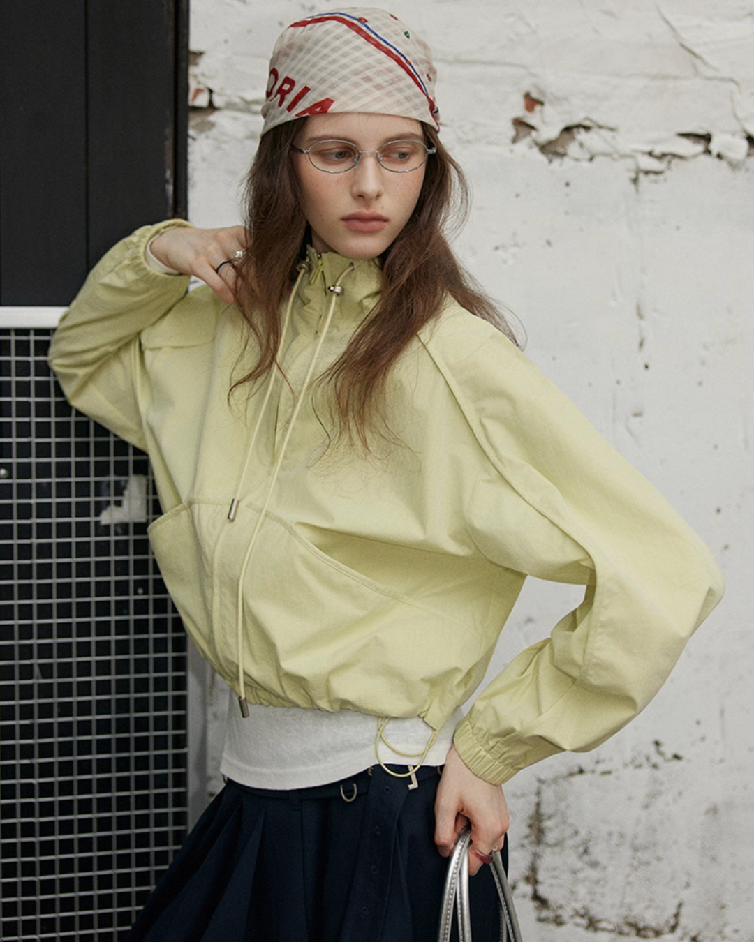 Stand Collar Zip-Up Jacket RLZ0006