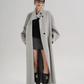 Mock Neck Long Coat SRS0413