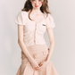 American Retro Ruffle High Waist Skirt GOU0102