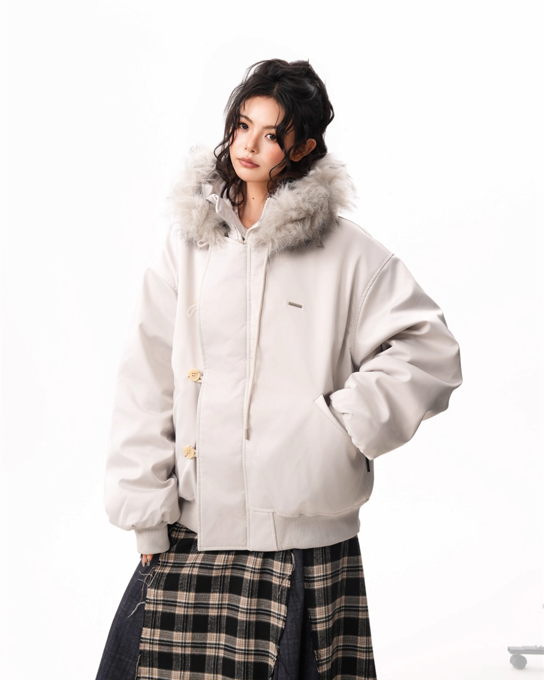 Fur Collar Cotton Jacket BWA0003