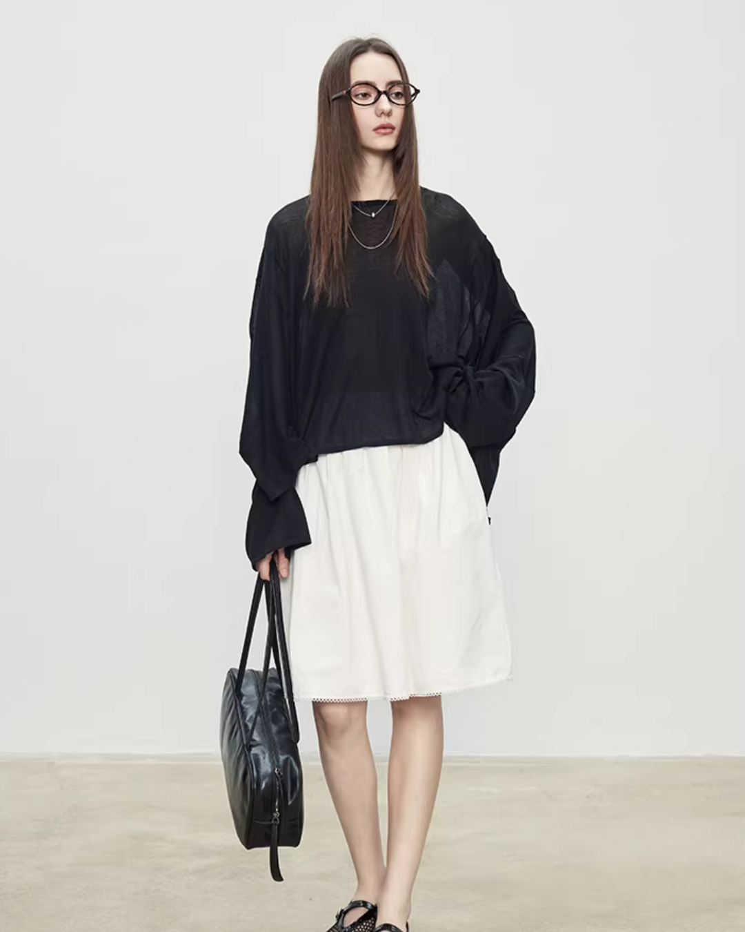 Retro Puffy Half Skirt TEO0006