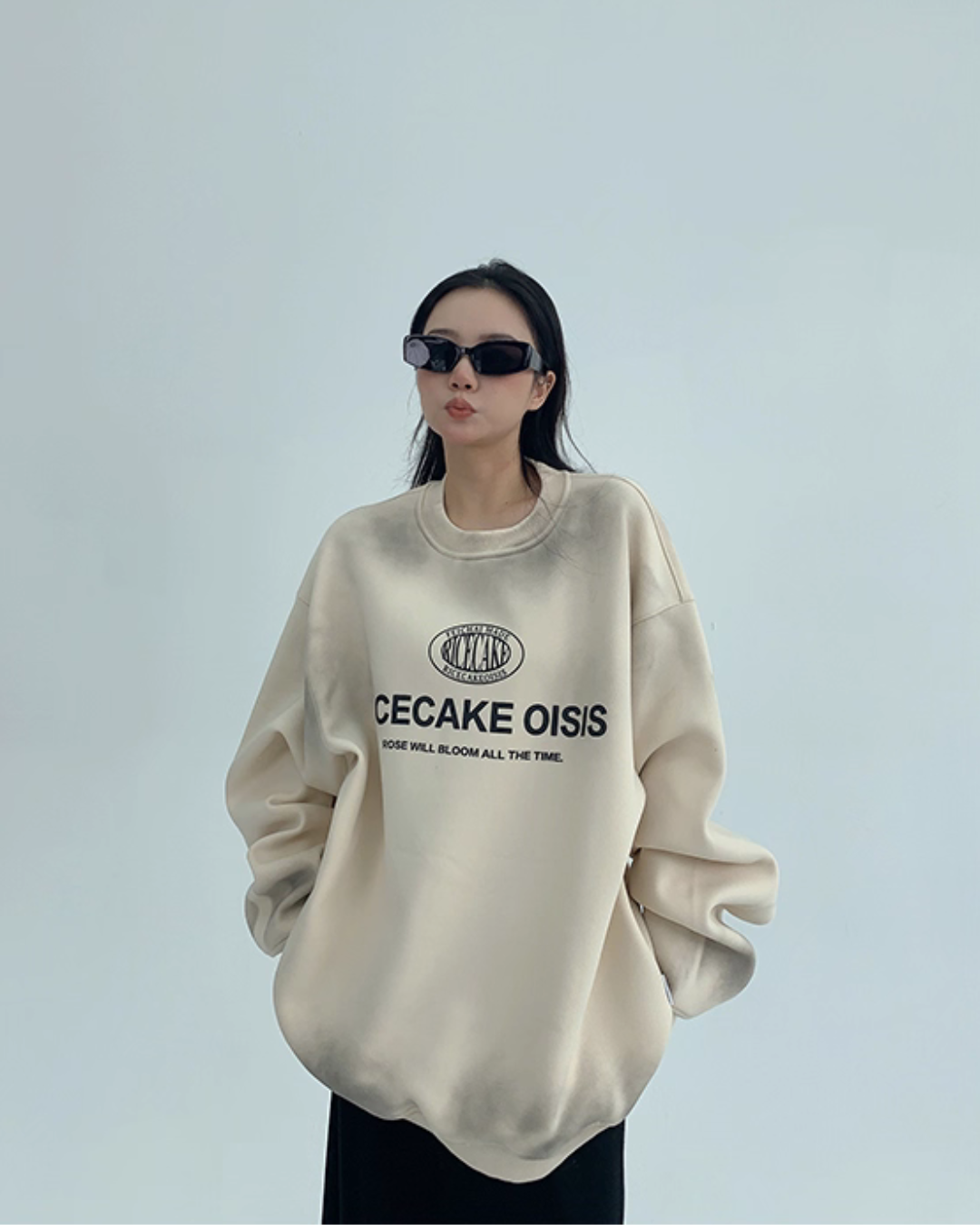 Logo Dirty Sweat Tops YLS0971