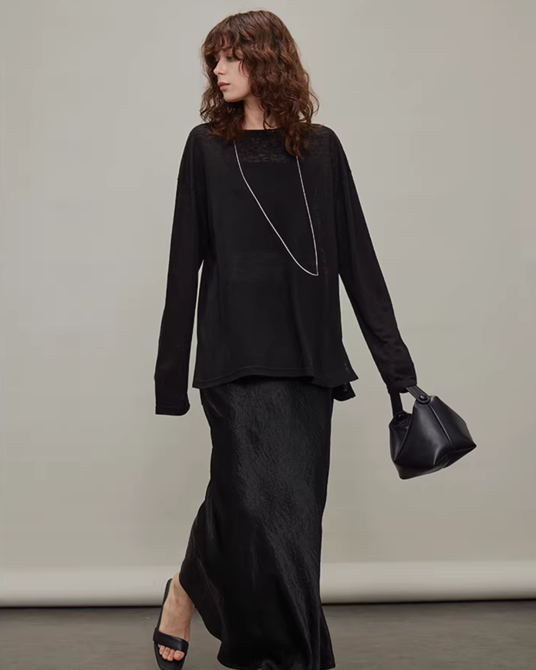 Oversized Batwing Sleeve T-Shirt TEO0002