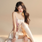 Big Ribbon Mini Dress LAS0017