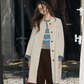 Paid Collar Long Coat RLZ0017