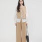 No Collar Balloon Sleeve Top / Vest / Pants CHS0002