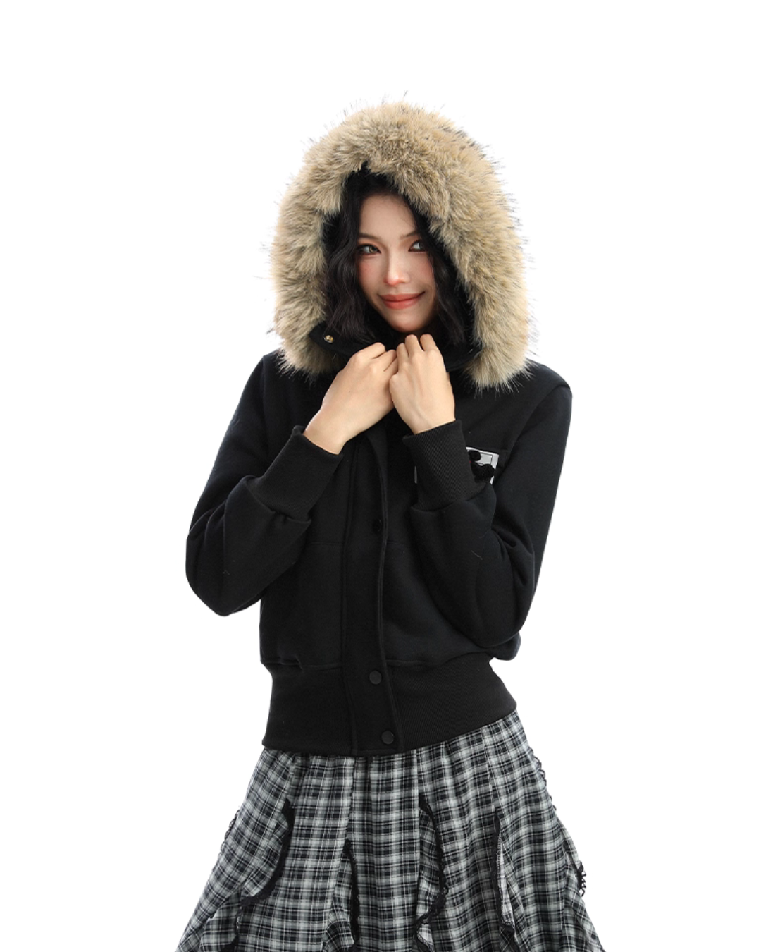 Fur Collar Puppy Short Jacket BGS0024