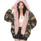 Reversible Pink Fur Jacket BGS0004