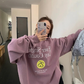 Letter Embroidered Pullover YLS1055