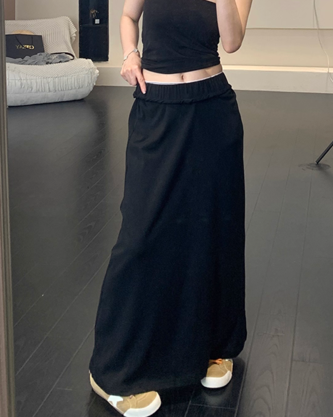Sweat Long Skirt YLS0917