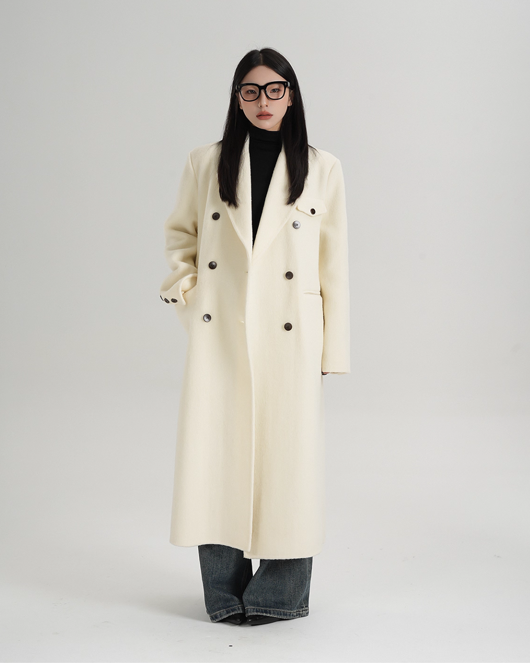 Premium Wool Long Coat SRS0378