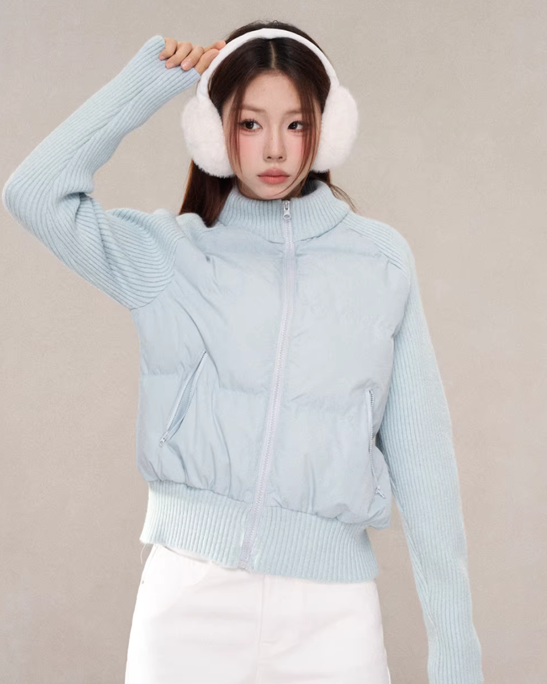 Down Knit Blouson WDB0006