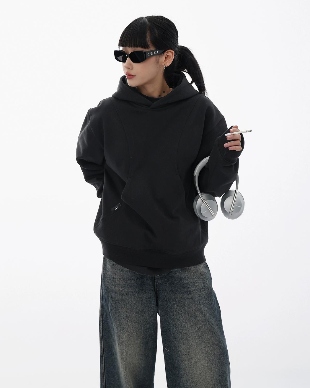 Sweatshirt Big Silhouette Hoodie ACS0035