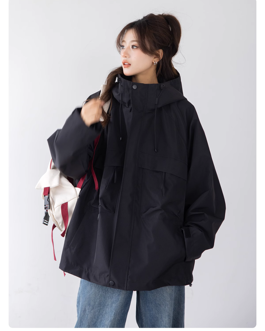 Stand Collar Light Mountain Jacket ALS0003