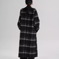 Tie Collar Long Coat SRS0384