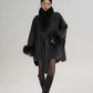 Fur Collar Cape Coat SRS0400