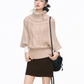 High-Neck Knit Top / Mini Skirt / Tight Long Dress / High-Neck Long Sleeve T-Shirt WEO0070