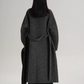 Scarf Design Long Wool Coat SRS0409
