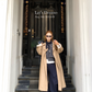 Belted Long Trench Coat DEM0012
