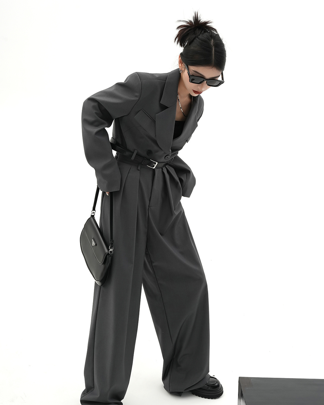 Two-Piece Short Jacket＆Mop Suit Pants SRS0061