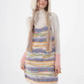 Pastel Multi Border Sleeveless Dress ZZF0325