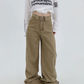 Vintage Straight Wide Pants YLS0972