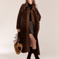 Denim Shearling Casual Coat  ASG0050