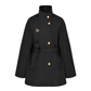 Stand Collar Gold Button Coat ELS0018