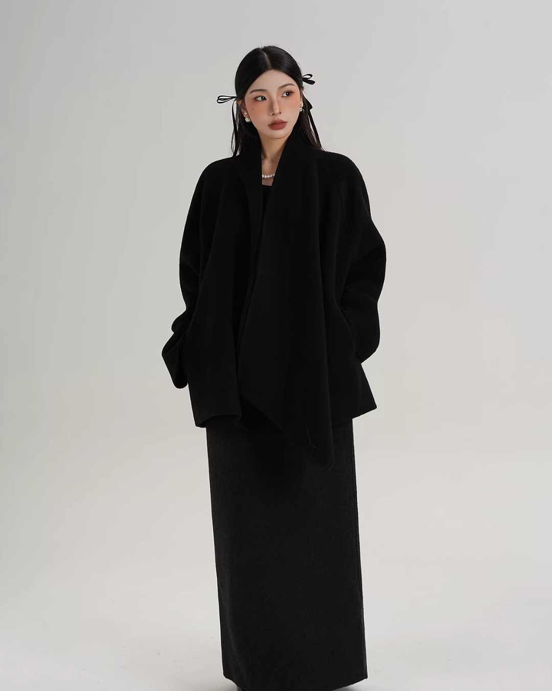 Wool Gown Jacket SRS0397