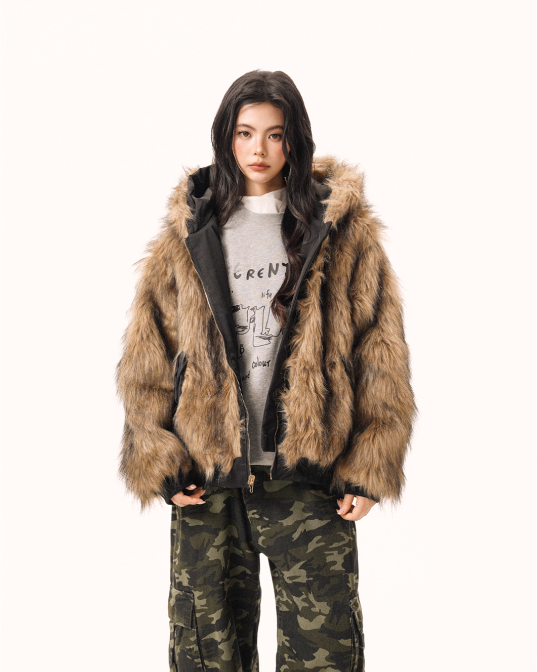 Reversible Fur Jacket BWA0005