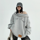 Scoop Neck Loose Tops YLS0772