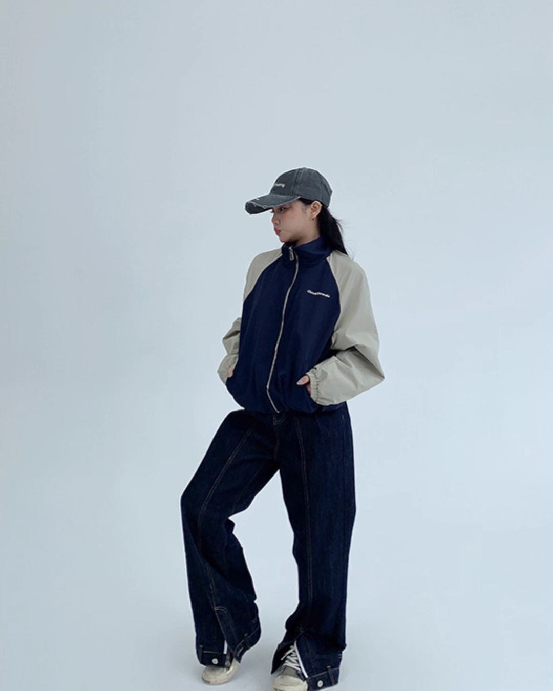 Stand Neck Track Jacket  YLS0899