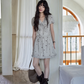 Rose Motif Girly Dress SMS0018