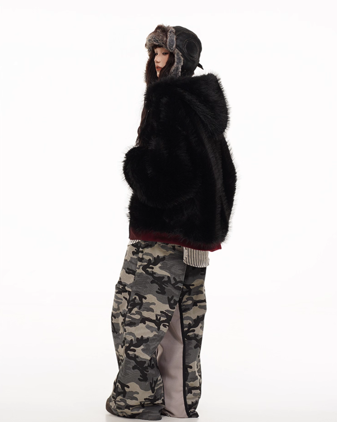 Fur × Nylon Reversible Blouson FEC0004