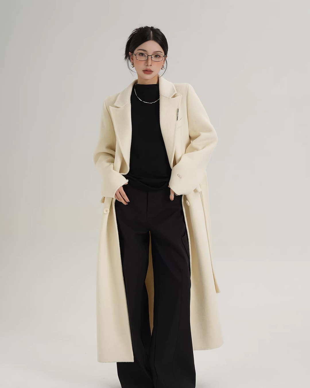 Mode Wool Long Coat SRS0404