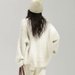 Stand Collar Ribbed Knit Cardigan ACS0392