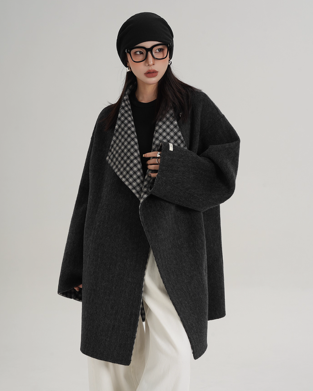 Mid Length Wool Coat  SRS0373