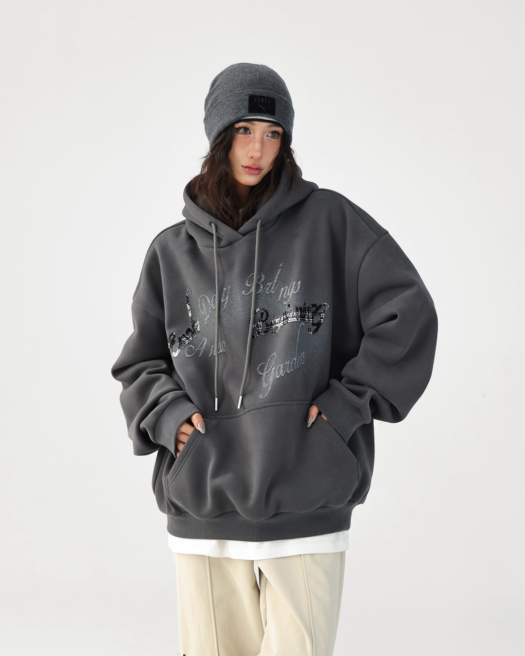Vintage Logo Sweatshirt Hoodie ACS0345