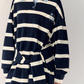 Border Half Button Dress ASG0018
