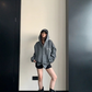 Side Line Double Zip Big Hoodie YLS1053