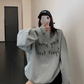 Letter Graphic Sweatshirt YLS1042