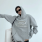 Logo Cotton Pullover Hoodie YLS0679