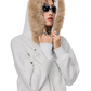 Fur Hood Zip Hoodie ICM0093