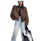 Elegant Leather Jacket ICM0095