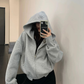 Back Logo Zip Hoodie YLS1036