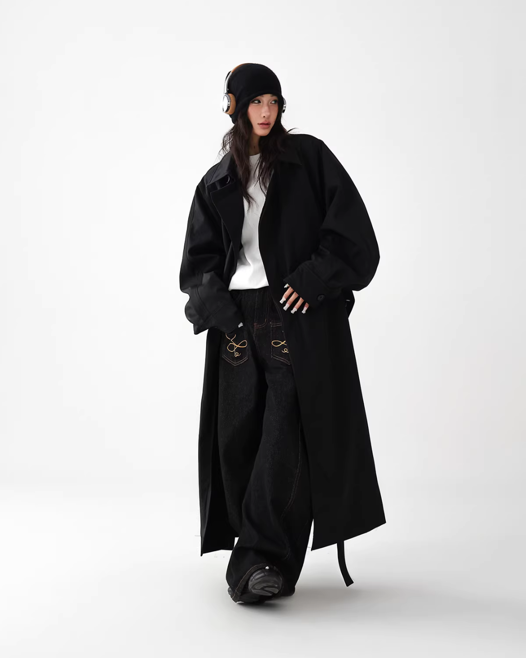 British Light Brown Long Coat ACS0353
