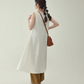 Natural Sleeveless Dress AMU0040