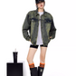 Loose Silhouette Denim Jacket ICM0091