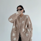 Star Patterned Knit Cardigan YLS1002