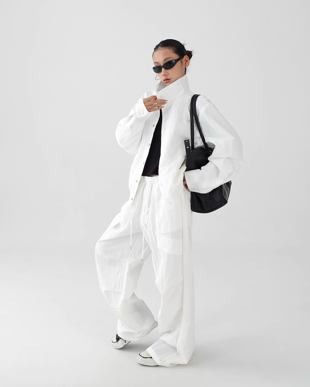 Nylon Casual Jacket / Nylon Wide Pants  ACS0270